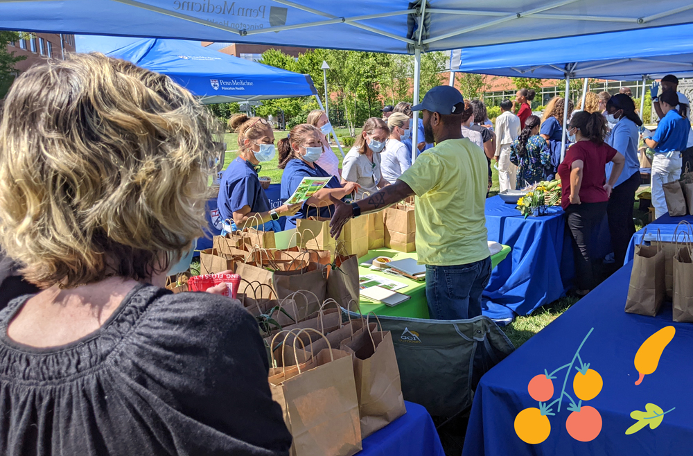 Princeton Health Holds Free Farmers’ Market for Staff Penn Medicine